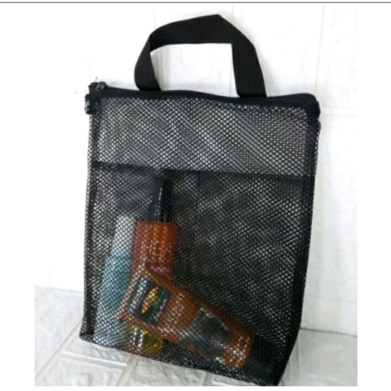 PUOCH BAG ALAT MANDI / POUCH BAG JARING / POUCH BAG PRIA WANITA /POUCH BAG KOSMETIK