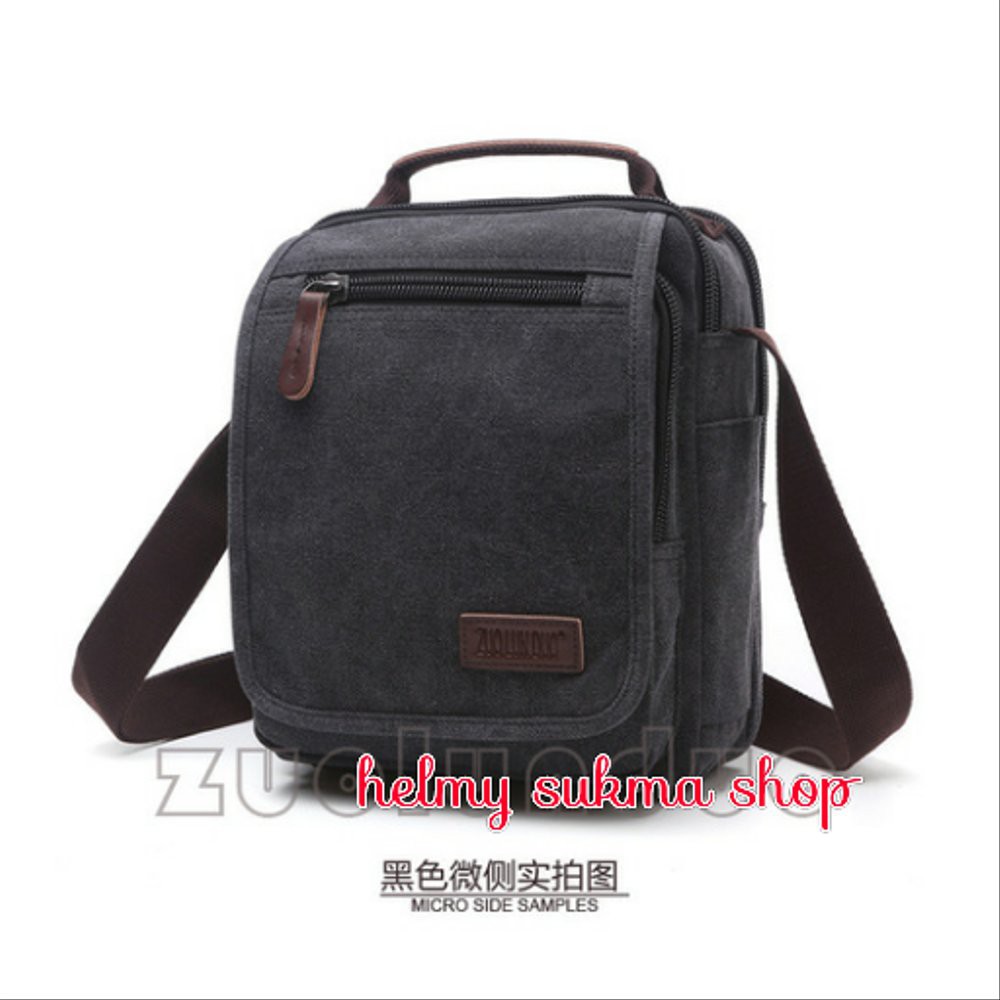 tas selempang 9003 hitam,jinjing/tenteng,tas bahan, import, tas pria, tas wanita Murah
