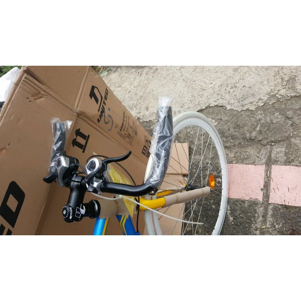 Sepeda Fixie balap United Slick 71 Frame Alloy 7 sp Shimano FREE ONGKIR JABOTABEK