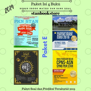 terlengkap Buku Stan-Paket isi 4 Buku (Modul bebas,civitas guide