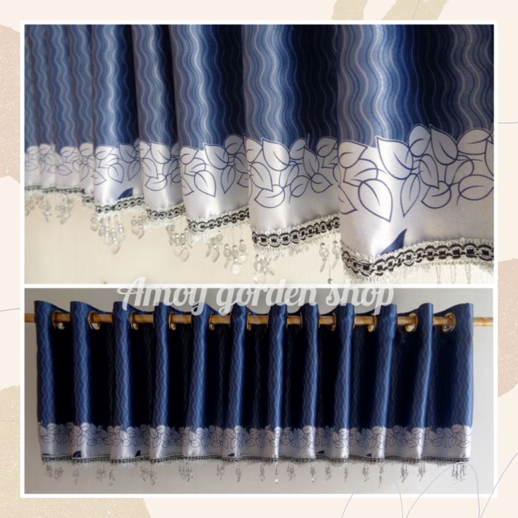 GORDEN PONI BLACKOUT IMPORT MEWAH MINIMALIS - BIRU