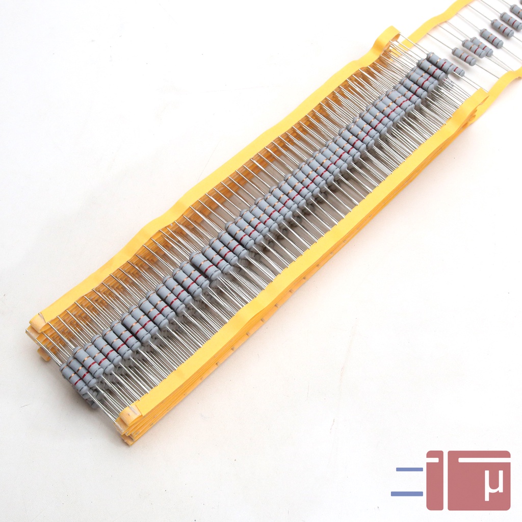 Resistor 8R2 8.2 Ohm 2W Metal Oxide 5% Taiwan Kaki Tembaga