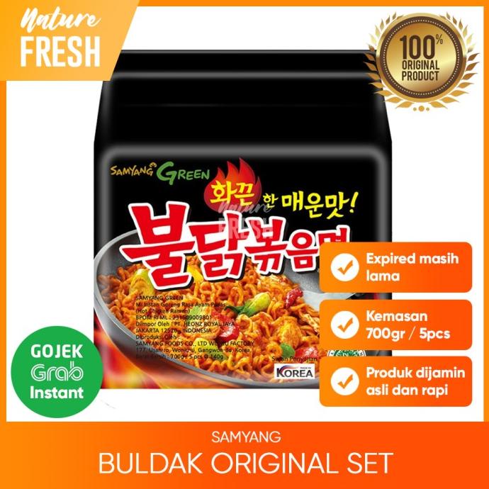 

Samyang Mie Korea Original / Extreme / Carbona / Cheese Isi 5 Terbaru