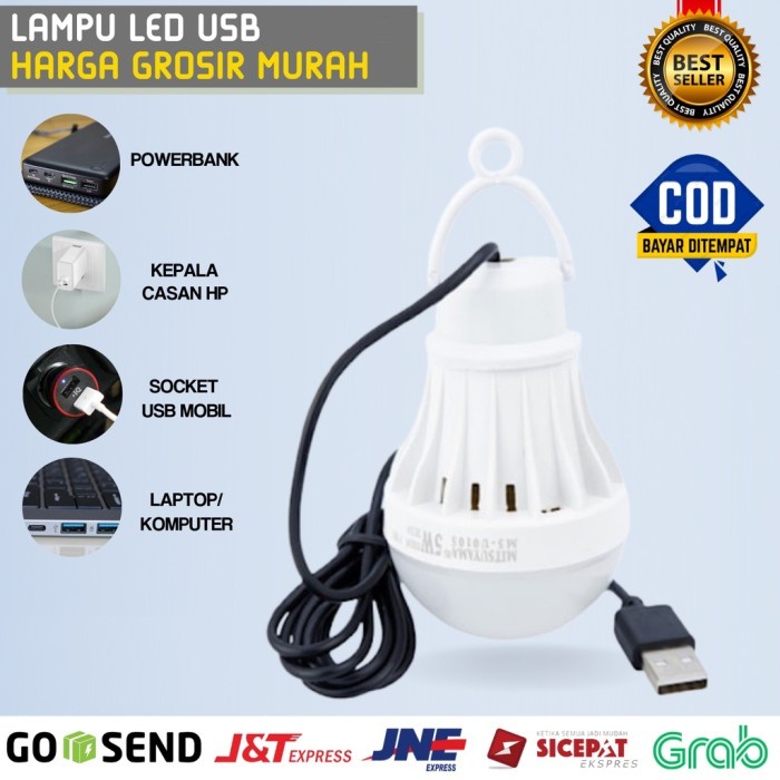 Lampu LED Bohlam USB Lampu Darurat Lampu DC Volt Lampu 5W 8W 10W 15W Lampu USB Lampu Powerbank Lampu Mitsuyama