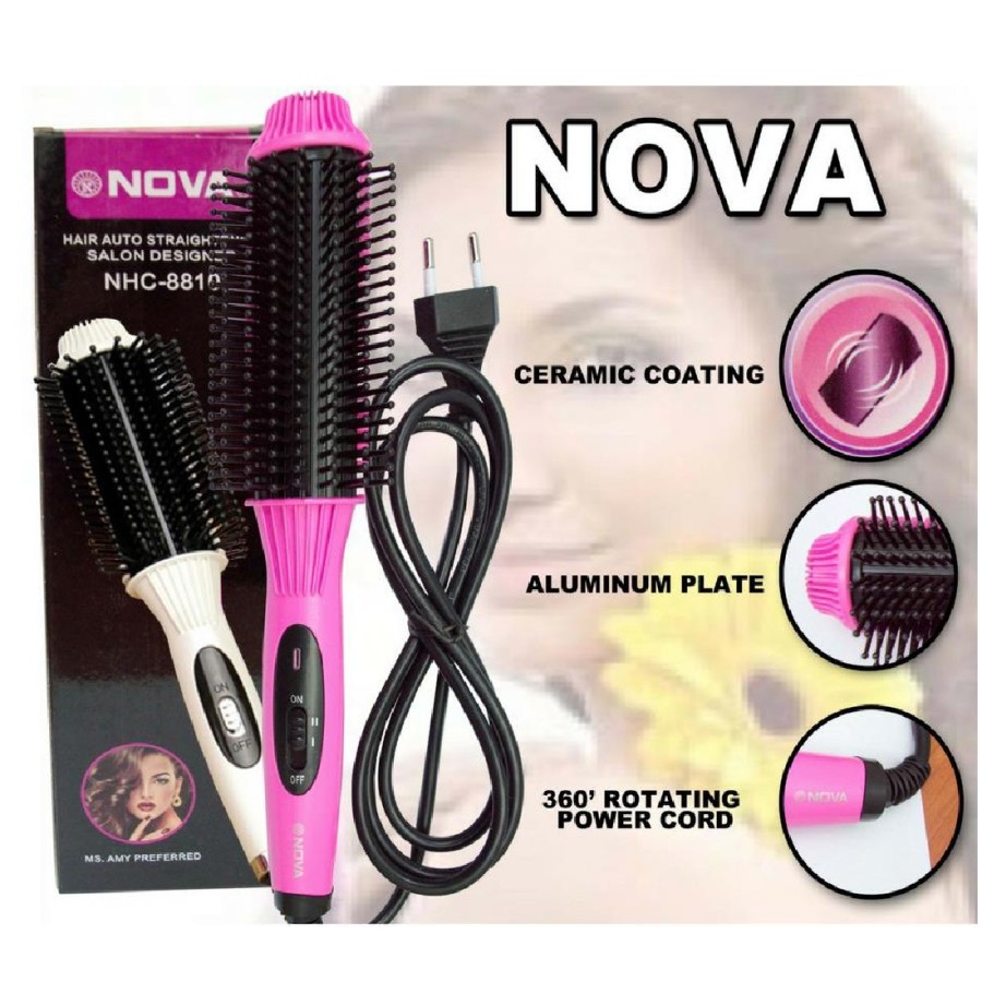 Catok Sisir Nova Blow Rambut NHC 8810