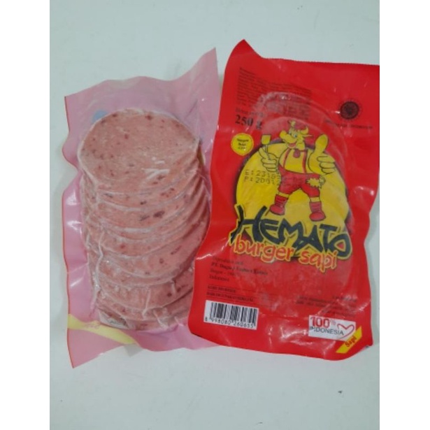 

Hemato Beef Burger 250gr