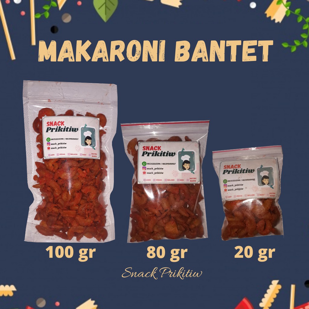 

MAKARONI BANTET/BANTAT MURAH