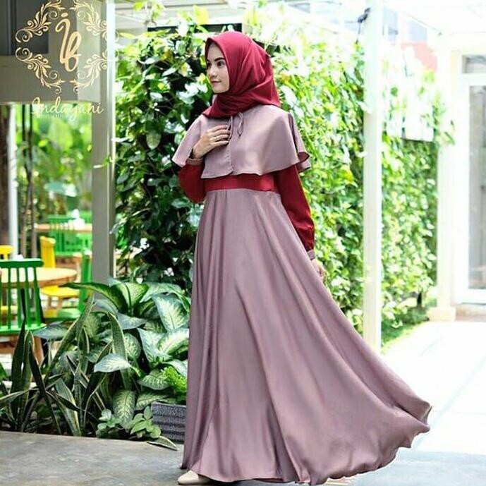 GROSIR WOMEN SUMMER BOHO LONG MAXI DRESS EVENING COCKTAIL PARTY BEACH DRESSES SUNDRESS WANITA MUSLIM