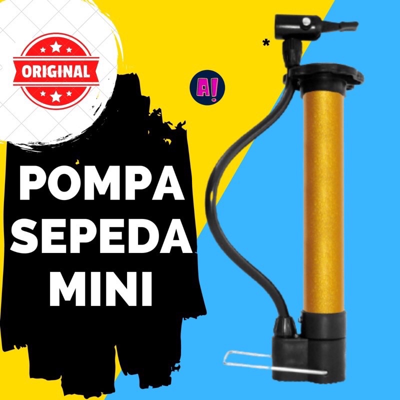 Pompa Angin Ban Sepeda Balon Kasur Bantal Renang Mini Portable 0723