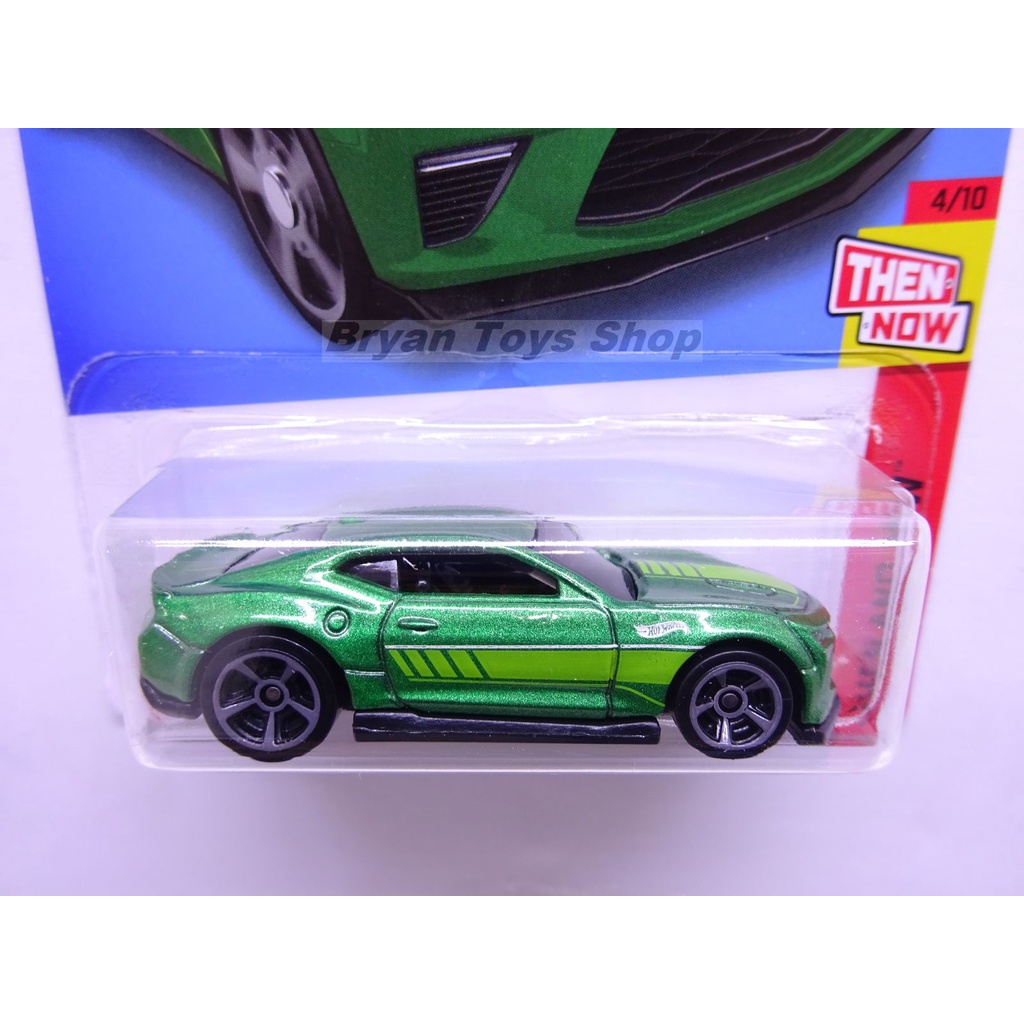 Hot Wheels 18 Camaro SS Hijau - New