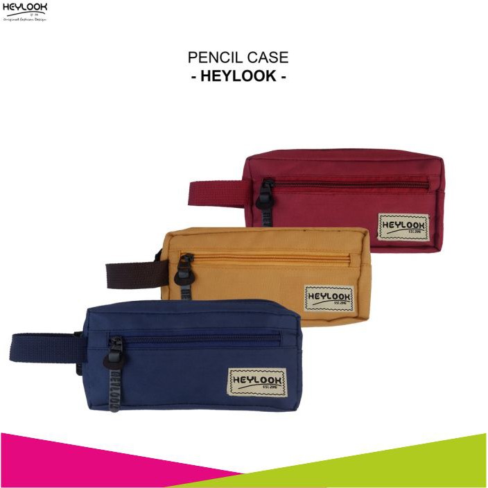 

TEMPAT PENSIL KOTAK PENSIL PENCIL CASE KOSTAK ANAK ATK SEKOLAH KULIAH KANTOR KERJA HEYLOOK SS74