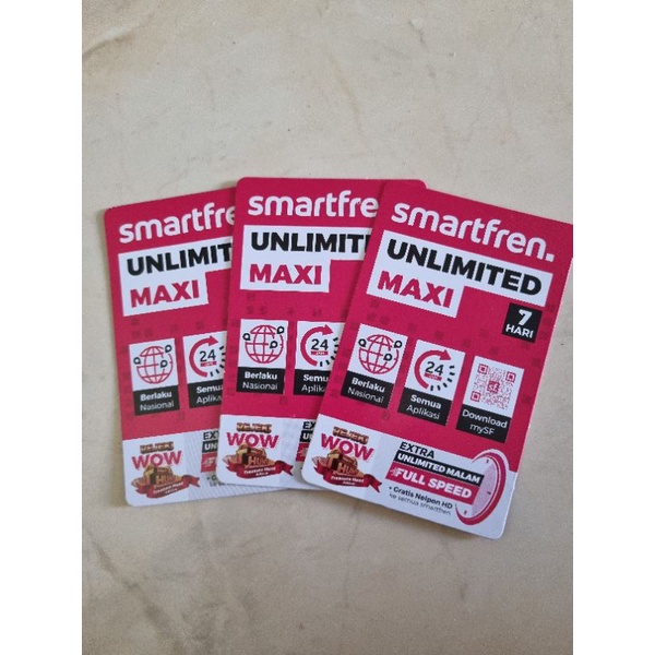 Voucher Smartfren Unlimited 7 Hari