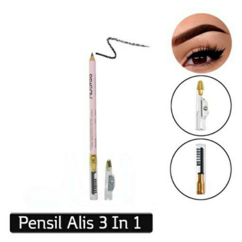 BRASOV Eyebrow Pencil Pensil Alis