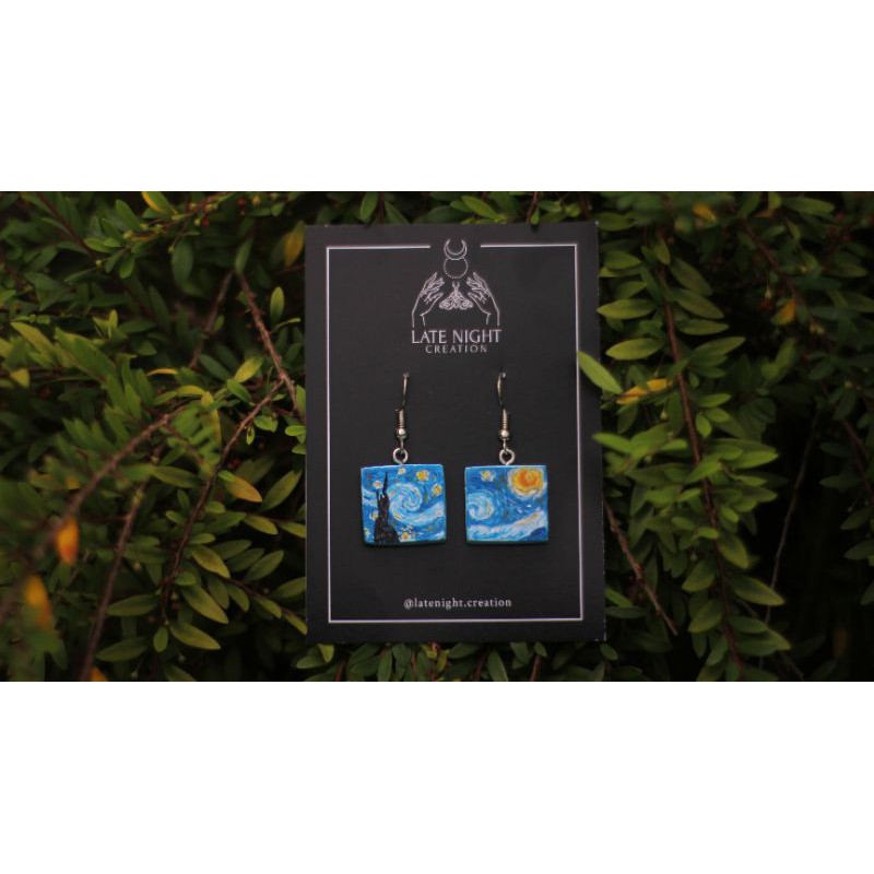 Anting Aesthetic Renaissance Van Gogh Starry Night