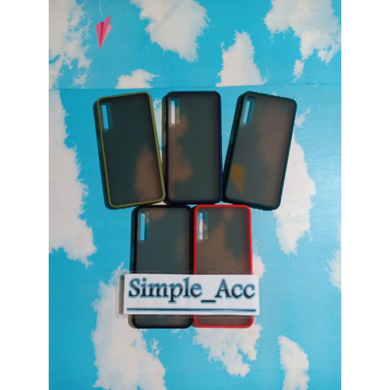 Hardcase case casing Samsung A7 2018 fuze case bumper aero my choice