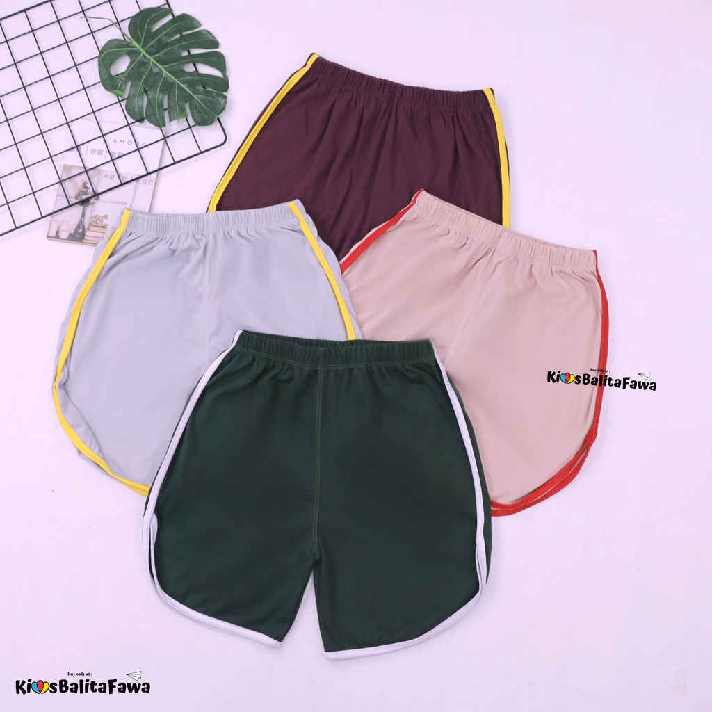 List Short Pants Wanita fit to XXL / Celana Pendek Polos Dewasa Dalaman Pendek Murah Adem Babycinnamon