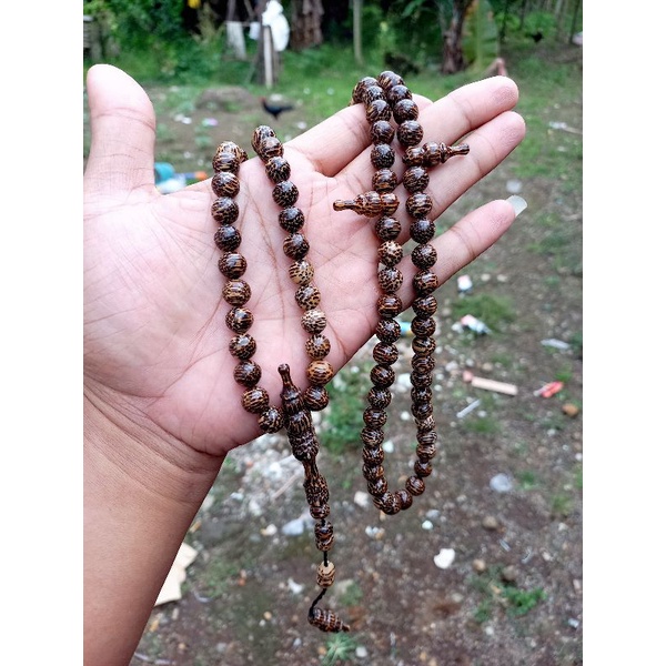 Tasbih kayu liwung macan original tasbih kayu liwung merah asli tasbih liwung macan asli tasbih 99