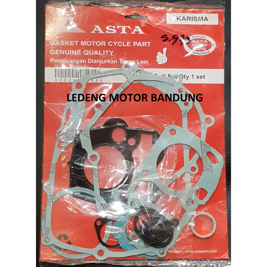 Paking Full Set Karisma Kirana Packing Fullset Gasket Supra-X 125cc
