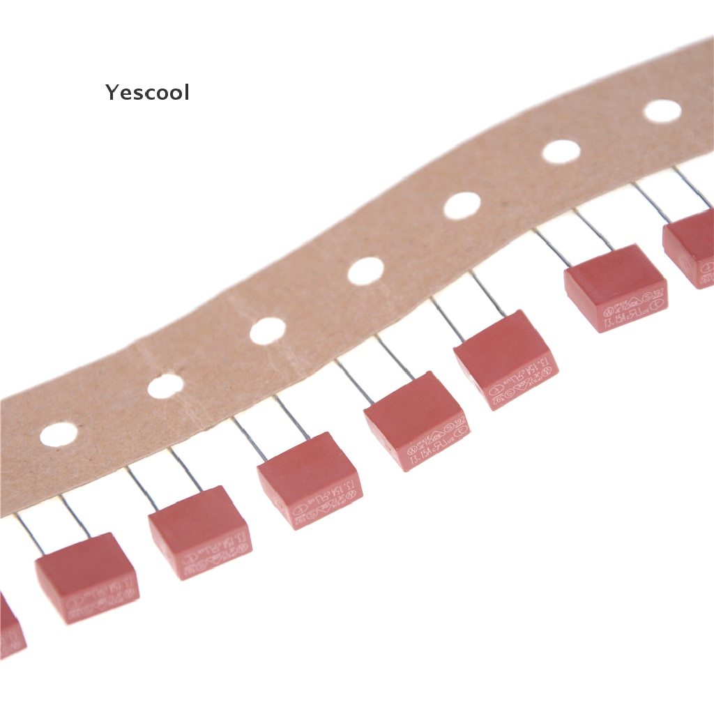 Yescool 50pcs Sekring Mikro T3.15A T3150mA 3.15A 250V Bentuk Persegi