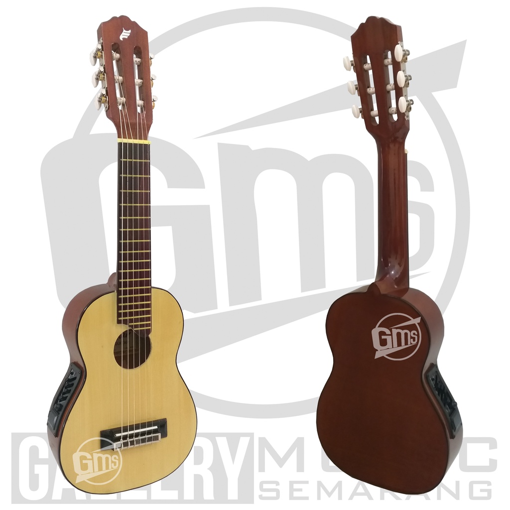 ORIGINAL!!! Guitalele Elektrik Maxtar GN-01 / Gitarlele / Gitar Mini / Gitar Travel / Gitar