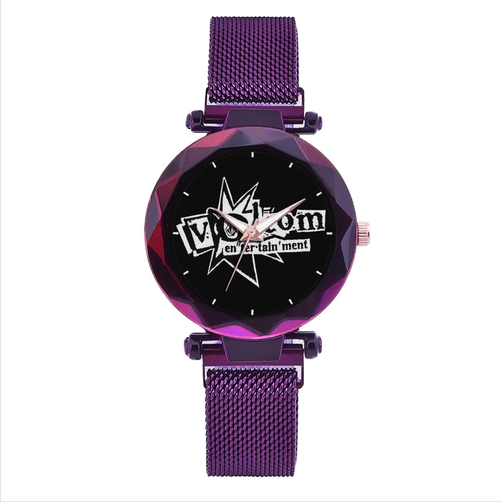 Jam Tangan Wanita Custom - VOLCOM Free Box &amp; Batre Cadangan