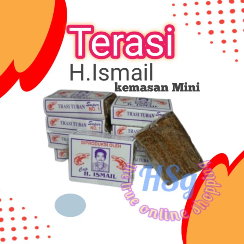 

Terasi udang H ismail kemasan mini -+20 gram