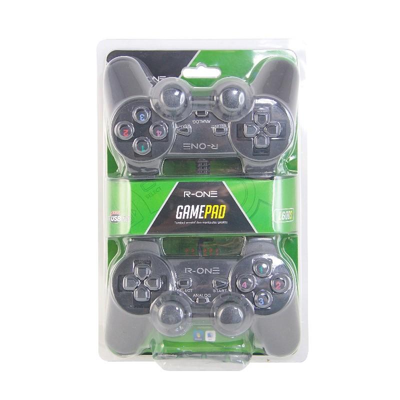 TURUN HARGA !!! STICK / JOYSTICK GAME USB PC / LAPTOP/PS DOBLE GETAR TRANSPARAN AWET KABEL PANJANG - TEKNO KITA