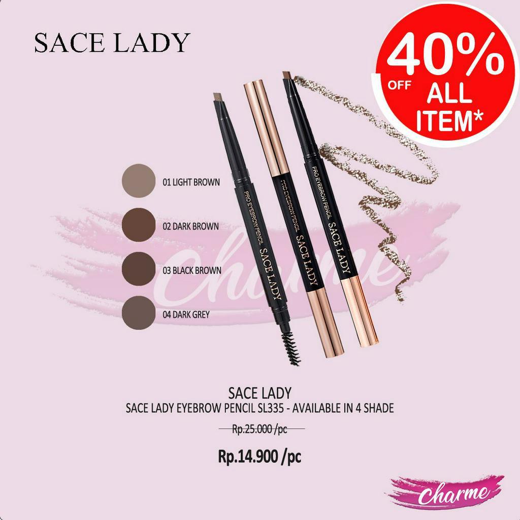 (READY &amp; ORI) Sace Lady Eyebrow Pencil SL335