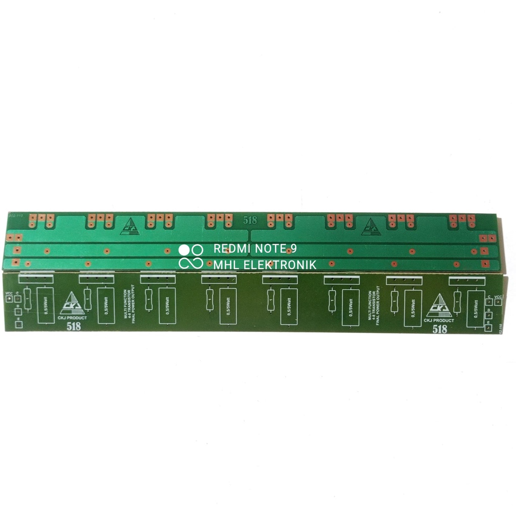 PCB 4 Set Transistor Final Sanken Tipe 518 CKJ