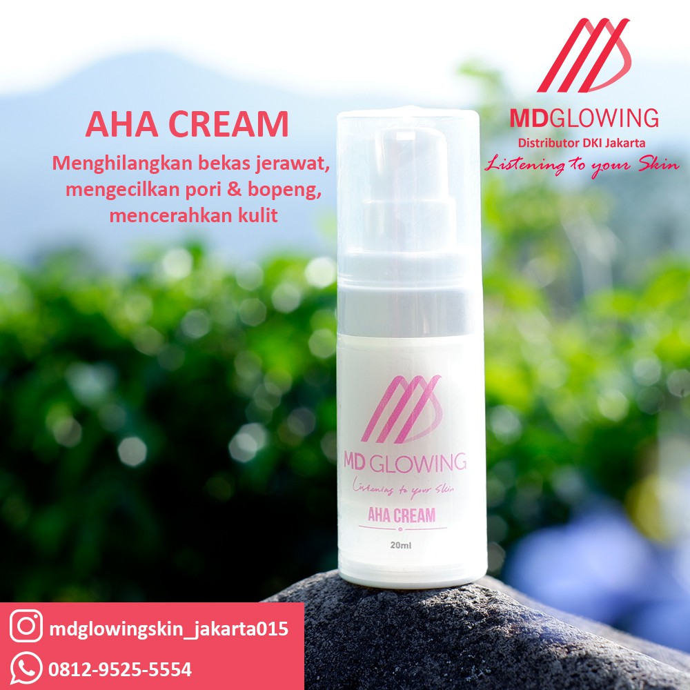 cream md glowing
