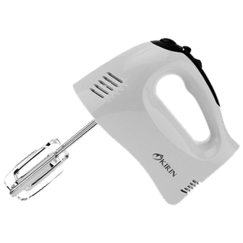 Kirin Hand Mixer (White) – KHM287 Pengocok Pengaduk Kue Roti