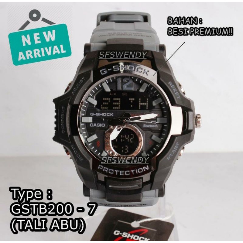 Jam Tangan_G_Shock_GSTB200_Jam Tangan Pria Jam Tangan Terlaris Anti Air Bisa COD