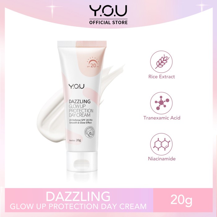 YOU Dazzling Glow up Protection Day Cream 20g