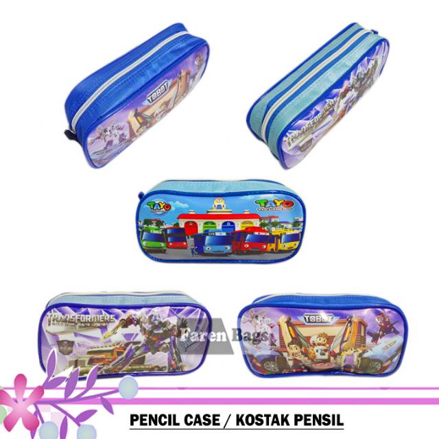 Kostas Pensil  Pensil Case  Tempat Pencil Anak  Kostak Anak Cowok tempat pensil karakter Kartun