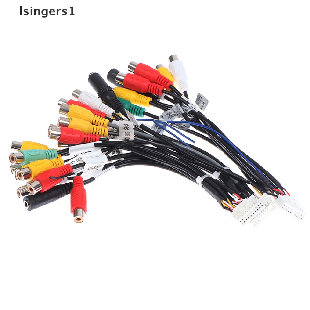 (lsingers1) Adapter Kabel Aux-in Ke RCA Untuk radio Android Mobil