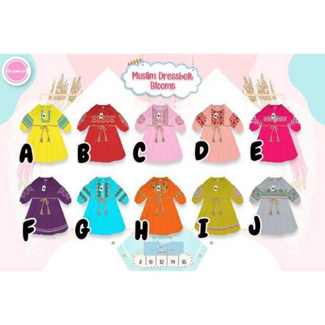 Gamis Anak Blooms.id