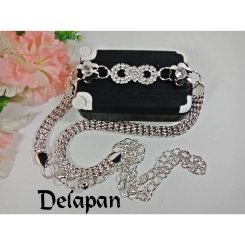 ikat pinggang rantai wanita / ikat pinggang korea / ikat pinggang wanita modis