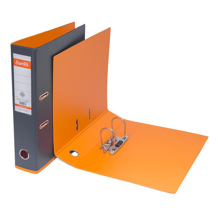 

Aman Ordner Bantex Two Tone Folio 7Cm Grey Manggo - 1465V2564 Trendi