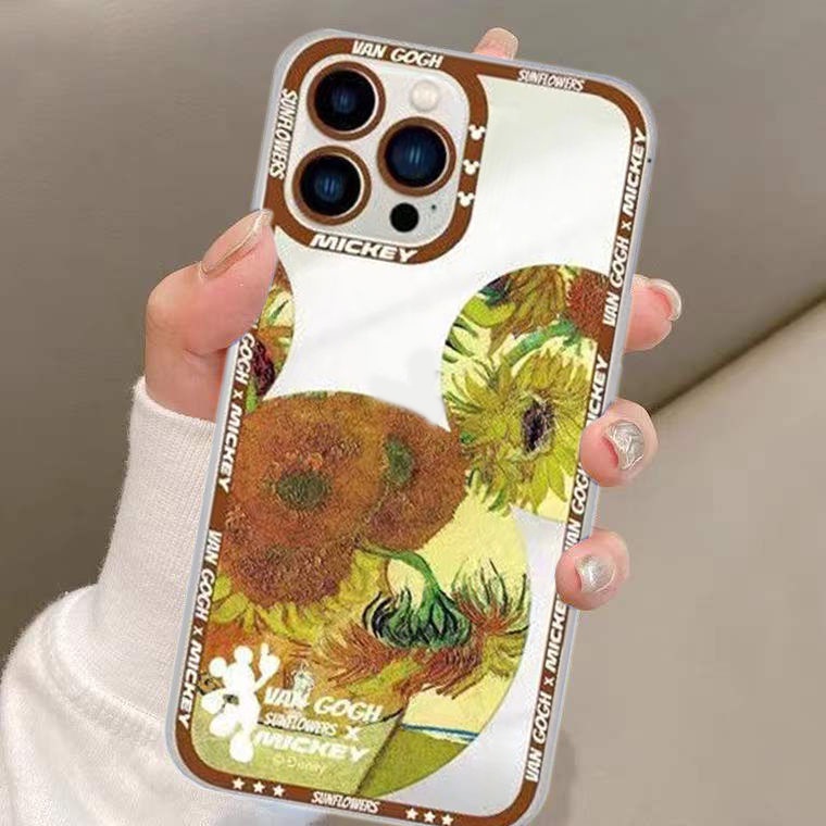 Soft Case Silikon Tpu Transparan Motif Bunga Untuk Iphone 13 12 Mini 11 10 Pro XS Max X XR 8 7 6 6S Plus SE 2020