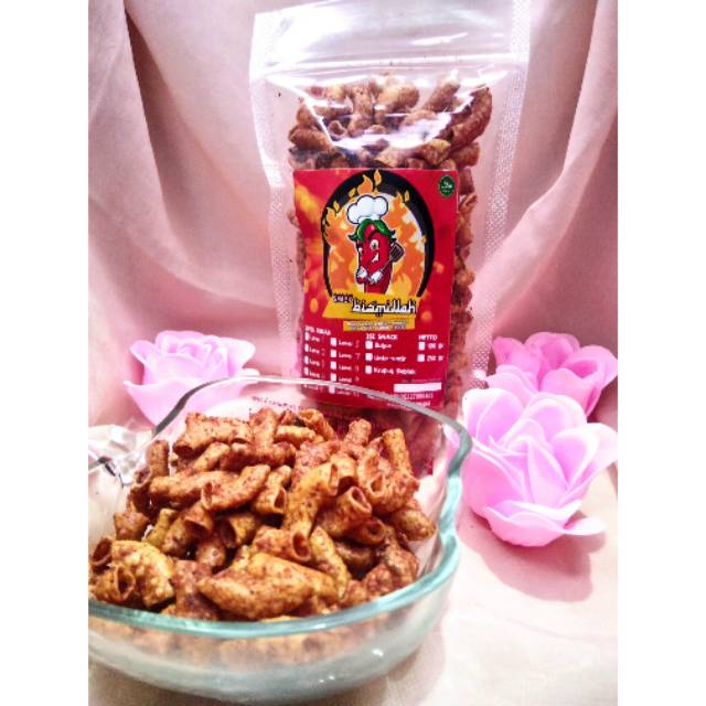 

(70gr) MAKARONI BANTET / MAKARONI USUS / CEMILAN / SNACK / MAKANAN RINGAN / SNACK BISMILLAH