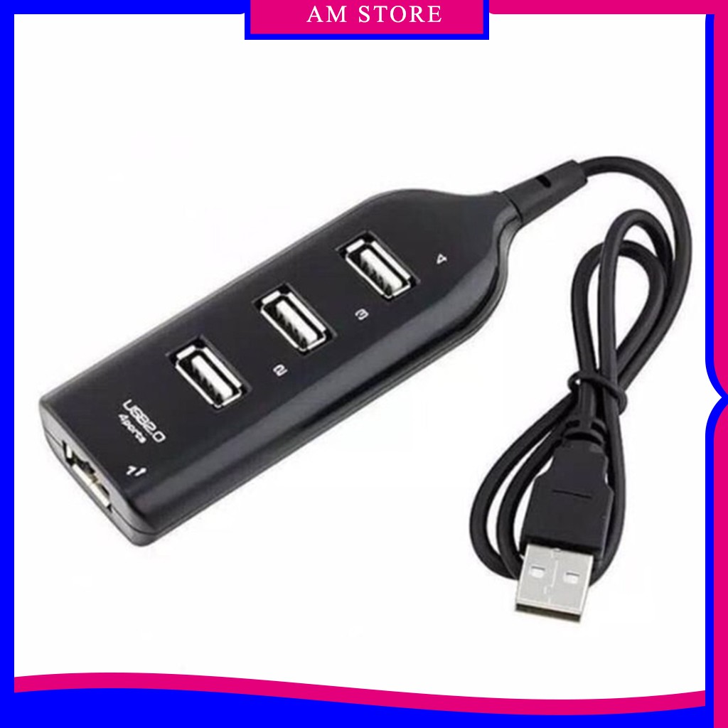 USB HUB 4 Port / Sambungan Port Untuk Laptop Kabel 1 Meter / HUB Switch