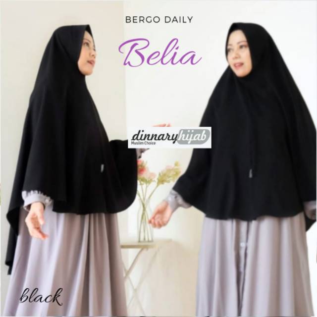 KHIMAR INSTAN SYARI BELIA ||  DINNARY HIJAB