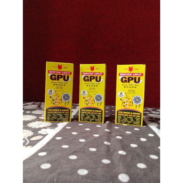 MINYAK URUT GPU 30 ML MINYAK PALA