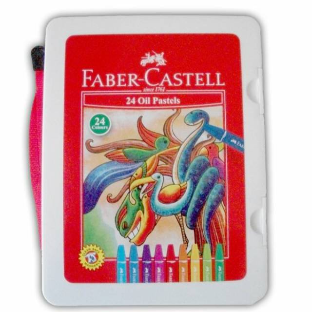 

Oil Pastel / Krayon Faber Castell 24 Warna