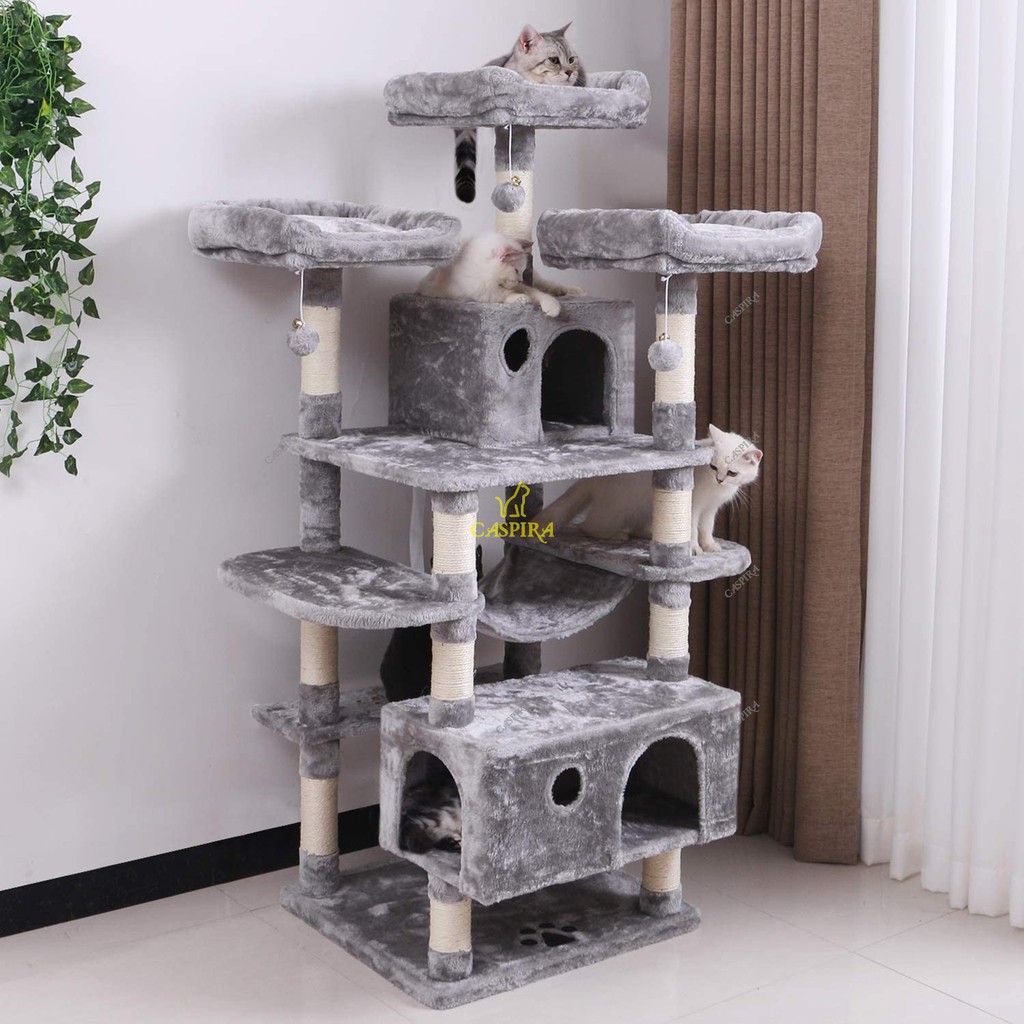 Cat Condo / Cat Tree / Cat Tower / Kitten Toys / Cat House / Kandang Kucing Tingkat TOBI