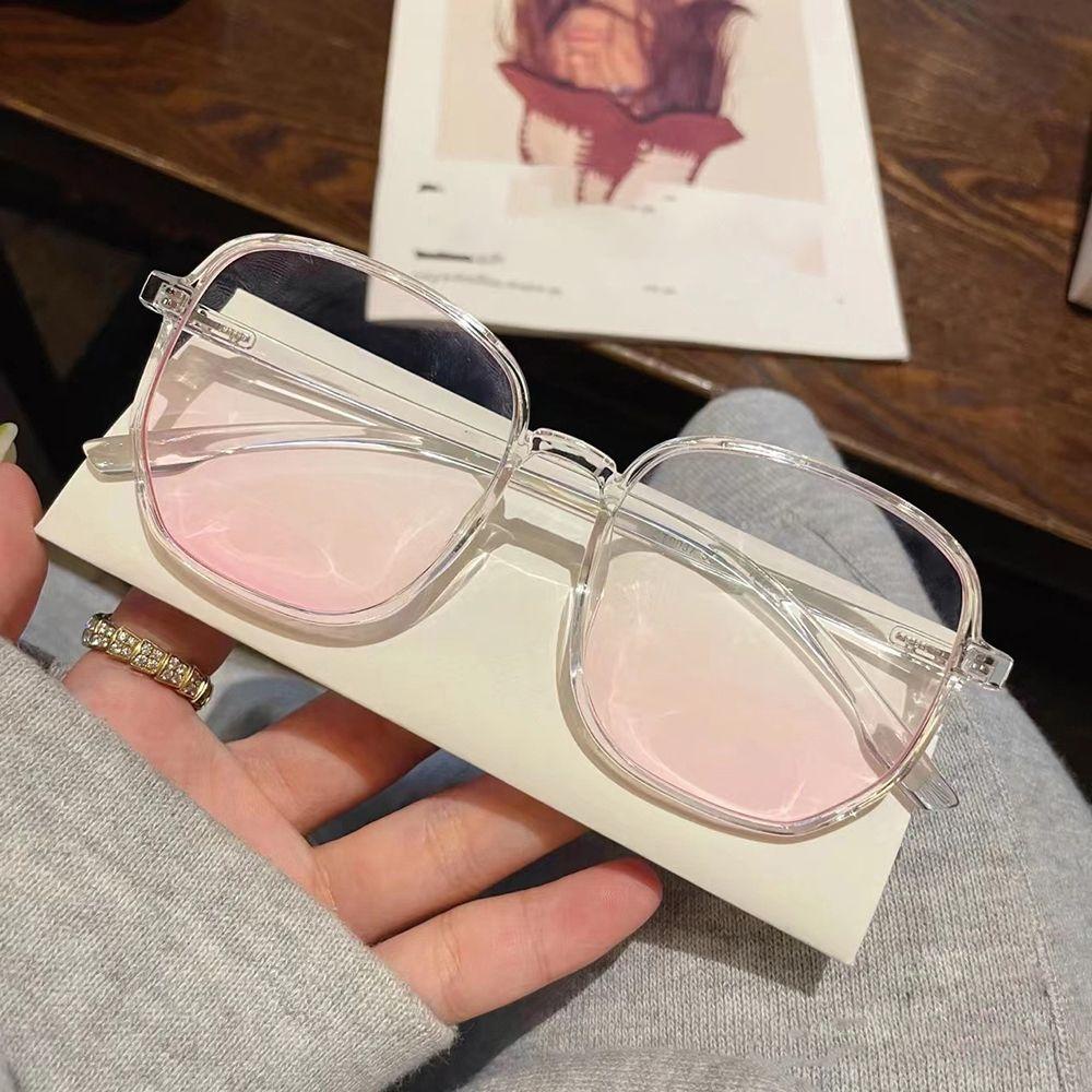 Mxbeauty Kacamata Blush Simple Kaca Mata Anti Radiasi Untuk Wanita Pria Kacamata Baca Kacamata Komputer Kaca Anti Radiasi Kacamata Lensa Bening Kacamata Blocking Glasses