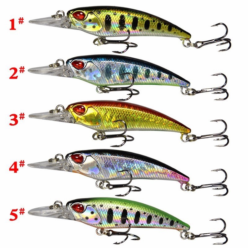 MINNOW LURE UMPAN PANCING MINNOW CASTING 7.5CM KAGURA LURE