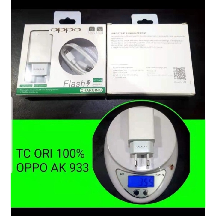 CHARGER OPPO AK933 V8/MICRO ORI