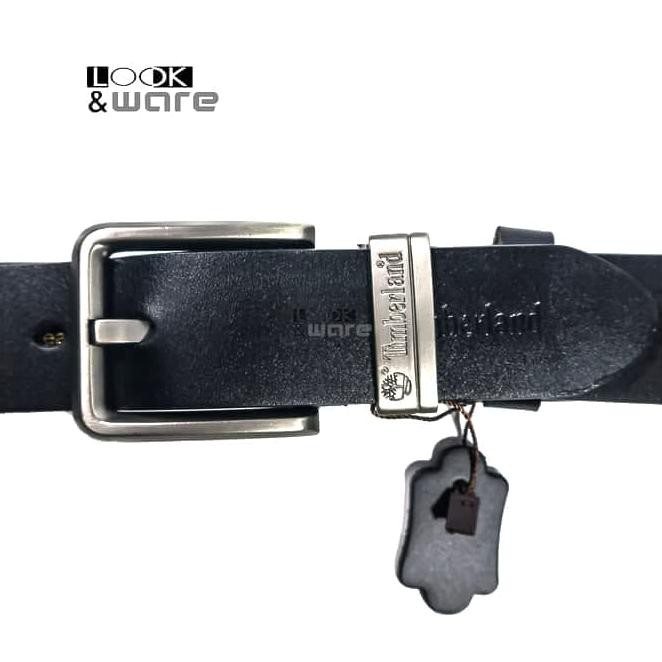 O9AF GESPER TB002/ IKAT PINGGANG BRANDED TIMBERLAND / SABUK PRIA - HITAM AY0E