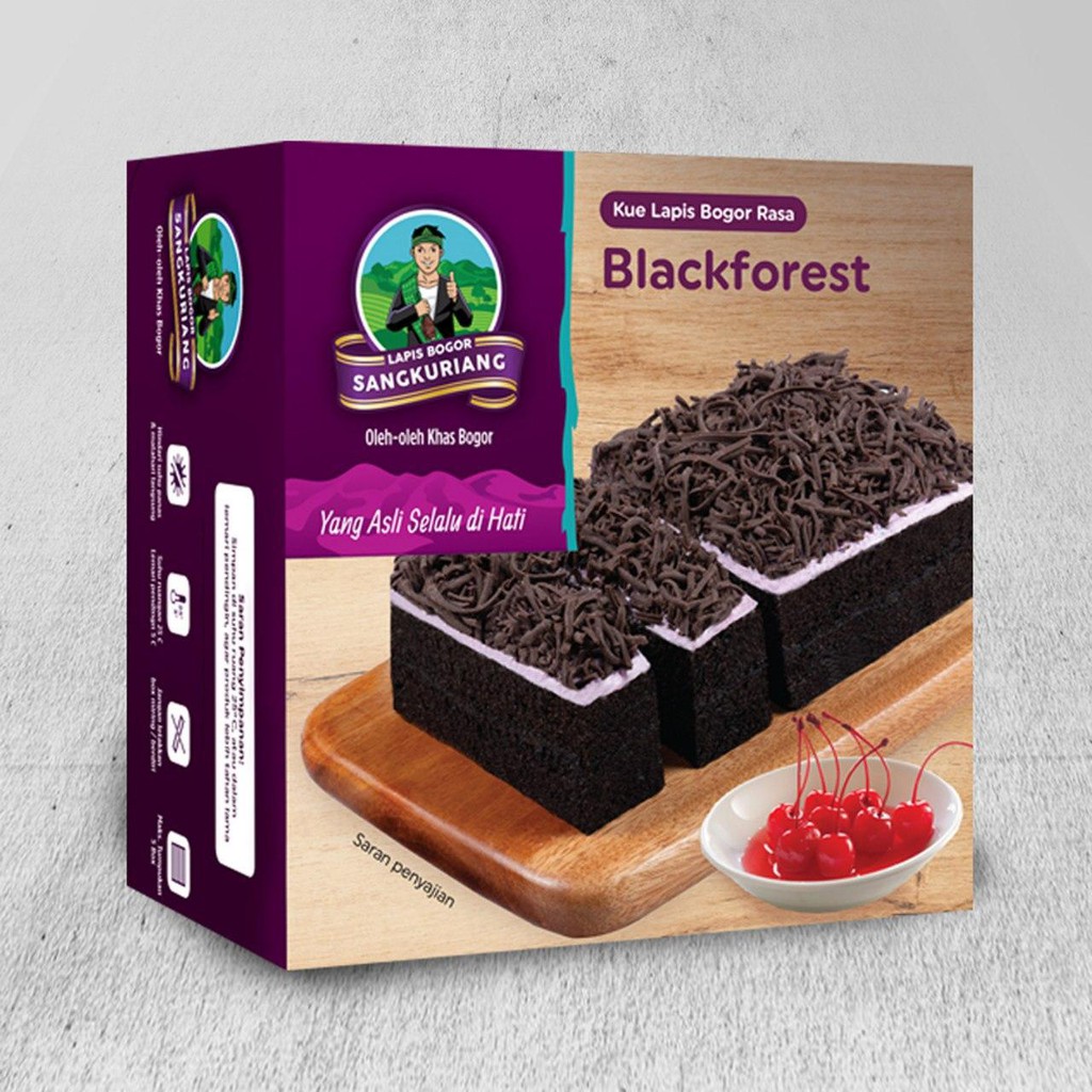 Lapis Bogor Sangkuriang Blackforest Minipack Shopee Indonesia
